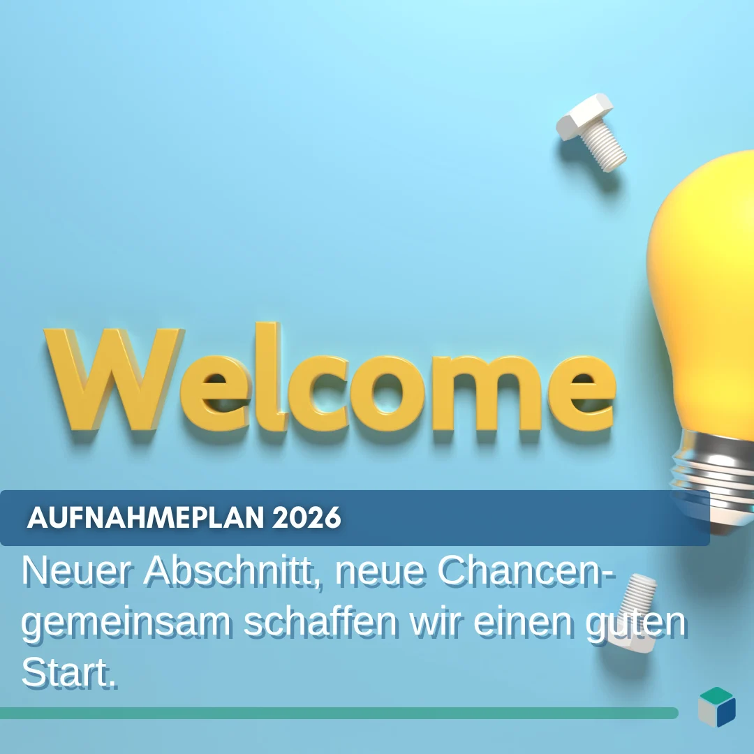 Aufnahmeplan 2026