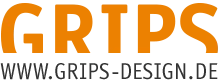 Logo Grips Design GmbH - www.grips-design.de